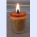 Glass Votive Candles (x3) Wooden Wick - DISCONTINUED